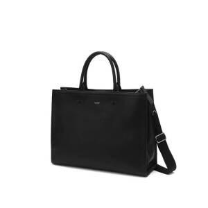 질스튜어트 뉴욕 삭형콜라보ROGAN 로건 블랙 레더 심플 토트백 JUBA5E941BK 157081