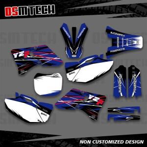 DSMTECH 야마하 YZ250F YZ400F YZ426F YZF 250 400 426 1999 2000 2001 2002 그래픽 데칼 스티커 바이크 오