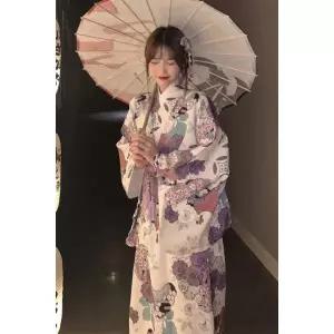 일본 전통의상 유카타 축제 기모노 유니폼 가운 파티복 기본 리본 매듭 프리사이즈