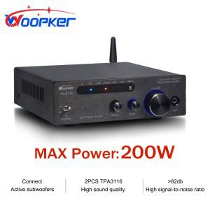 이동식앰프 스피커 WOOPKER 사운드 TPA3116 HIFI 스테레오 우퍼 블루투스 클래스 D2 시어터 트위터 미니 오디오 100W