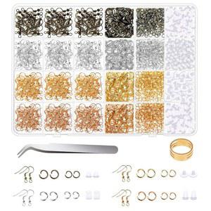 후크 오픈 키트 백이 귀걸이 있는 보석 수리용 2500PCS SHYNEK 제작