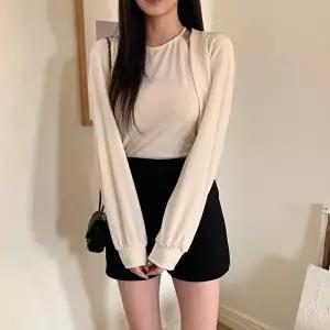 [신상오픈런]|KHD29AB|여성 홀터넥 끈 조절 볼레로 가디건 나시 세트