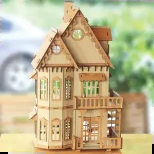 목재모형 Gothic House 3D나무입체퍼즐