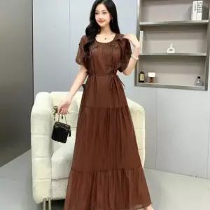 타노스여친 원피스 롱 여름 데일리룩 러블리 드레스 KUK2
