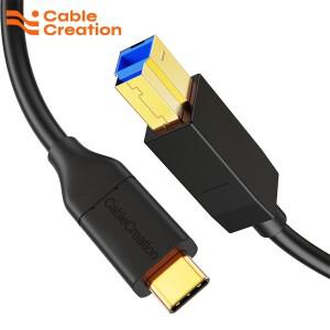 CableCreation USB C -  B 3.1 케이블 3.2 Thunderbolt 호스트 macbook 호환 Pro Air hp 호환 canon호환 프