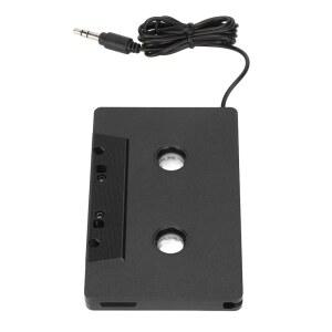 ZUNATE 자동차 카세트 AUX 어댑터 휴대폰 스피커용 보조 휴대용 스테레오 HIFI 플레이어 태블릿 헤드폰 케이블 테이프 MP3 어댑터 5MM