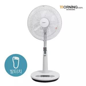 대웅 발터치 미세풍 리모컨 선풍기 DWF-FR9538 4단풍량/자연풍/수면풍/좌우회전/7.5시간타이머