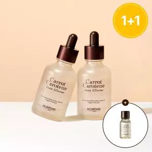 [스킨푸드][1+1]캐롯 카로틴 모이스트 이펙터55ml + (증정) 토너14ml