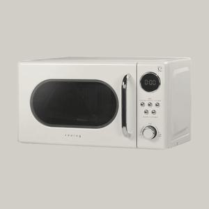 쿠잉 레트로 전자레인지 MM-R20E 20L 크림