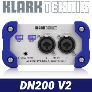 클락테크닉 DN200 V2 스테레오 2채널 액티브 다이렉트 박스 DI  BOX