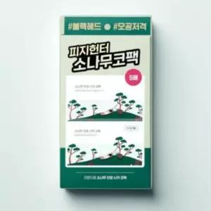 라운드랩 소나무 진정 시카 코팩 바이오셀룰로오스 5매입