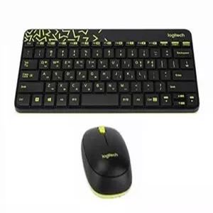 로지텍 미니 무선 키보드 마우스 세트 MK240 NANO (정품) (블랙) 한글