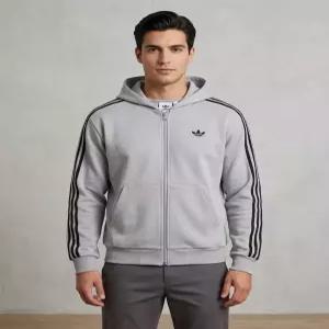 [매장정품] adidas 후드 집업 - 그레이블랙 / KC9317 11ecd0