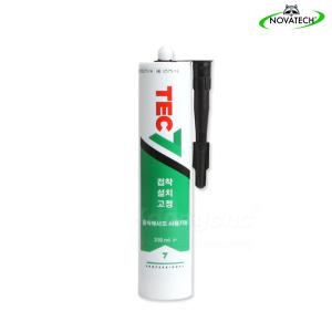 Novatech TEC7 노바테크 수중용 실리콘접착제 석재 목재 금속 플라스틱 실리콘 접착제