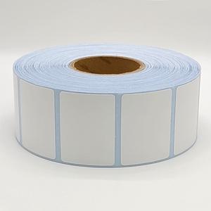 유포감열지라벨 40x30 1500매 지관40 (1롤) 절취선:있음 /냉동/냉장
