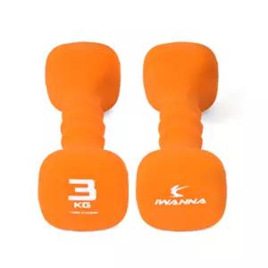 IW 네오프렌 사각 아령 3kg (2개입 1세트)
