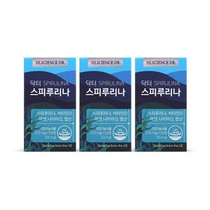 닥터 하와이 스피루리나 120정 x 3병