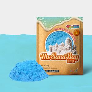 촉촉이모래 모래놀이 450g 단품 블루