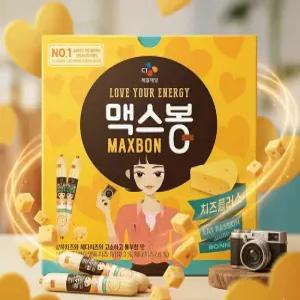 맥스봉 치즈플러스 40gx27개/상하치즈/소세지/소시지