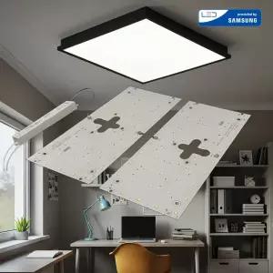 LED모듈 방등 50W 400x178 기판 안정기 교체 리폼 DIY S4 6500K