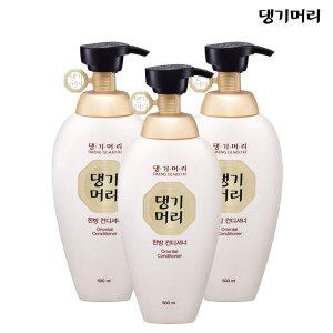 댕기머리 한방성분 보습영양 한방컨디셔너 500ml x 3개