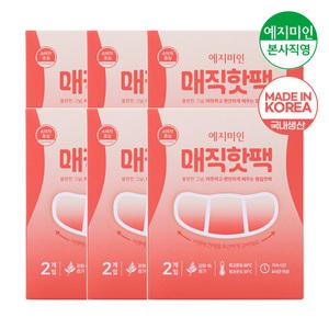 예지미인  매직 생리 핫팩/찜질팩 2Px6팩
