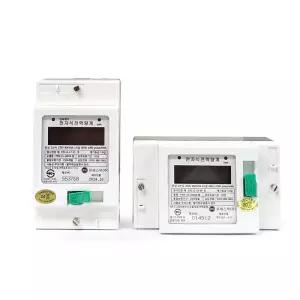 전자식 전력량계 단상 220V 80A 120A 피에스텍계량기 일반수검침용