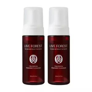 라이브포레스트 와이블라썸 Y존 케어 저자극 천연 여성 청결제 150ml 2개