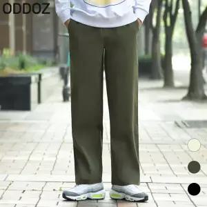 ODDOZ 이지 케어 와이드 밴딩 슬랙스 긴바지 Model No_OD111