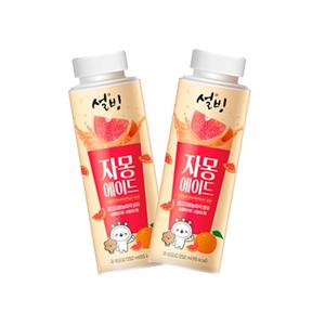 설빙 자몽에이드 250ml 10개/냉장무료배송
