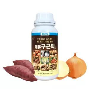 대유 구근빅 500ml 구근 영양제 마늘 양파 감자 고구마 전용 비료 