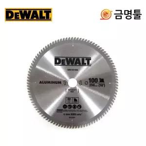 디월트 DWA102100A 씬 커프 알루미늄용 팁쏘 250mm 100날 2.4T 원형톱날