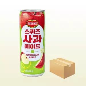 [롯데칠성음료] 롯데 델몬트 스퀴즈 사과 240ml 30캔 과즙음료