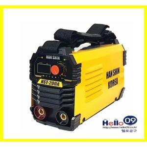 한신 5KW 초경량 전기 용접기 풀세트 HST-200A 홀더어스선포함