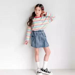 [보리보리/버블트리]버블트리 카고데님스커트