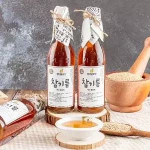 [문경현대방앗간] 100% 국산 참기름 350ml