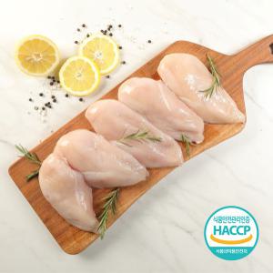 치킨마켓 국내산 냉장 닭가슴살 10kg (1kg x 10팩)