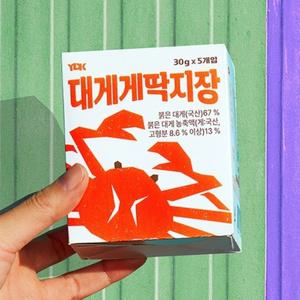 영덕농수산 대게 게딱지장 게내장 150g 1박스