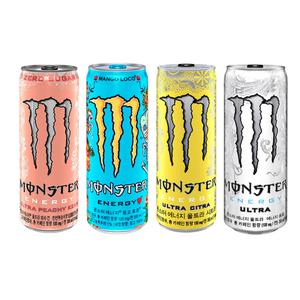몬스터 355ml (피치킨+망고+시트라+울트라) 6캔씩 총 24캔
