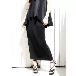 [스피치오](강남점)플리츠 일자핏 스커트/441-228
