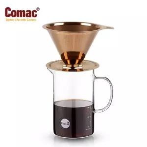 [코맥] 티타늄 커피필터/계량유리서버 드립세트 600ml (SFG1/G9)