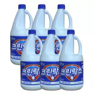 버블윅 살균소독제 크린락스 2L 6개 욕실청소용품