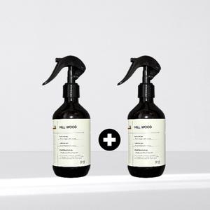 [1+1] 912 섬유탈취제 멀티스프레이 힐우드향 드레스퍼퓸 250ml 2개