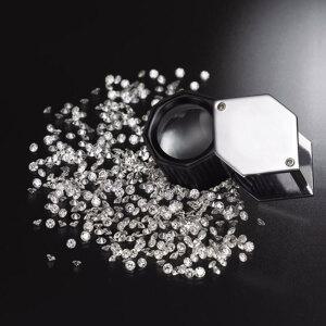 천연 쓰부 다이아몬드 1.2mm ~ 2.0mm, 2링 3링 멜레 다이아몬드