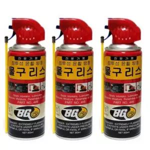 몽블르  BG 침투성 윤활 방청 물구리스 350ml-3개입