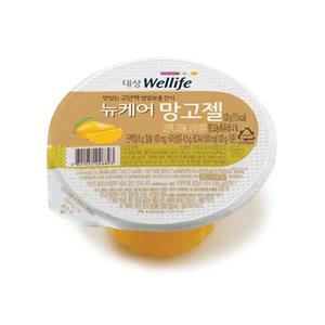 뉴케어 망고젤 영양간식 100g 50개 맛있는 고단백 고칼슘 영양보충 젤리 간식