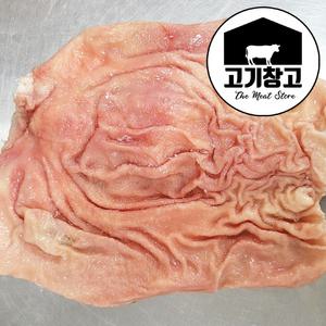 소막창(원육) 500g 쫄깃한 식감/지방 손질이 잘되어 있는/생소막창원육