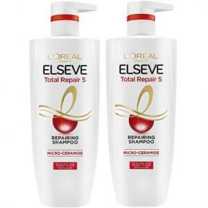 로레알파리 엘세브 토탈 리페어 5 샴푸, 620ml, 2개 one option