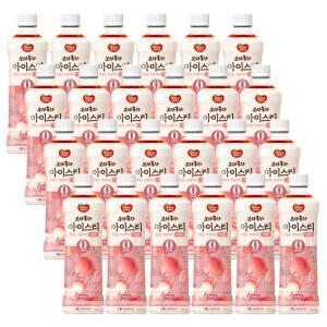 [동원] [H]동원 보성홍차 아이스티 복숭아차 제로 500ml 24입
