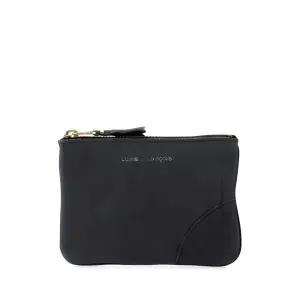 꼼데가르송 여성 블랙 레더 파우치 SA8100WW BLACK